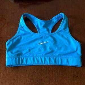 Cobalt blue Nike sports bra
